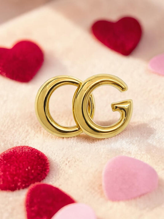The Bold 'GG' Minimalist Stud