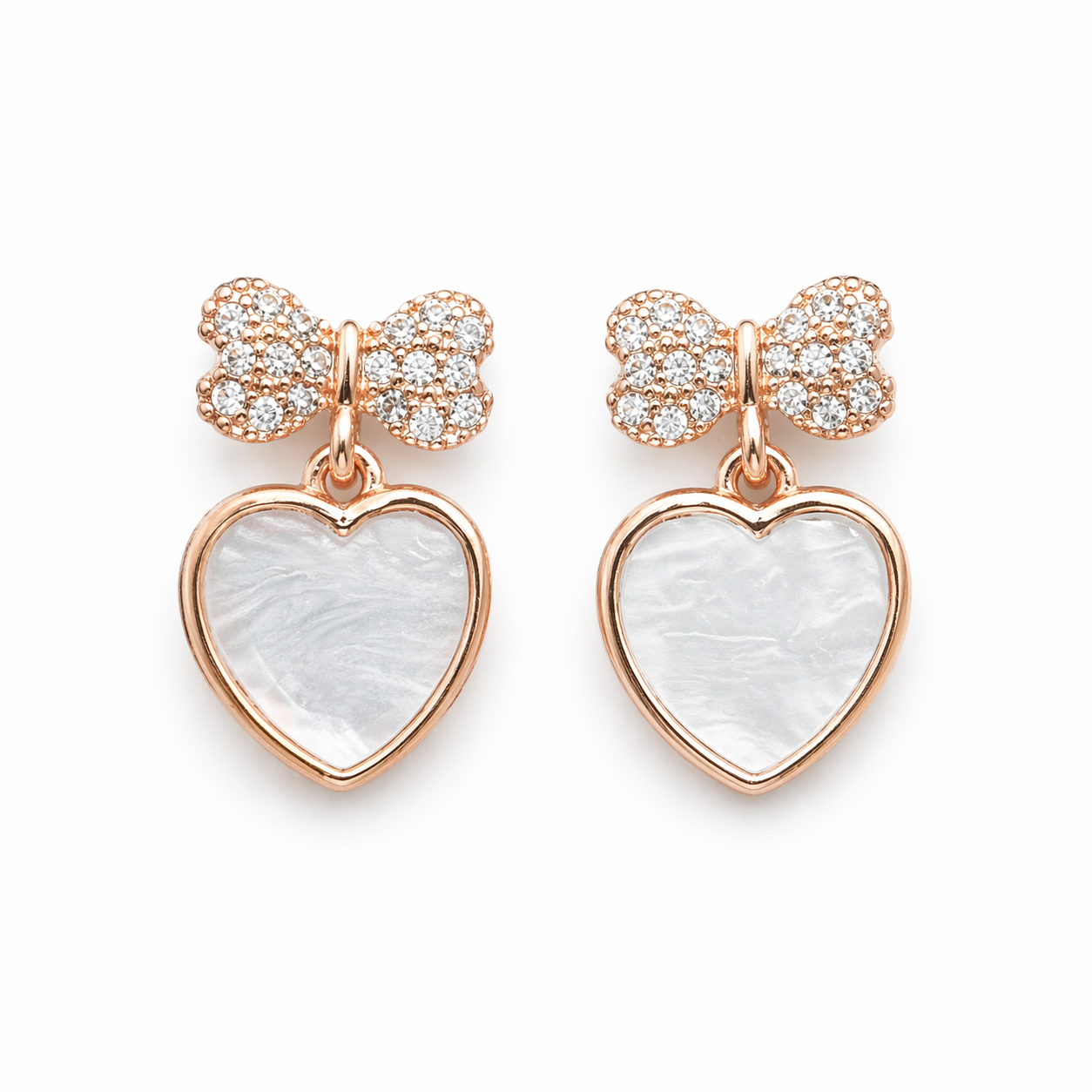 The Amour Rose Gold Earring
