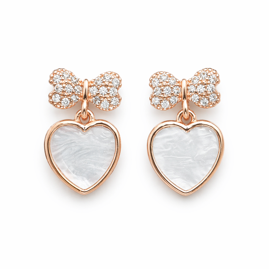 The Amour Rose Gold Earring