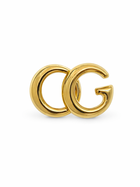 The Bold 'GG' Minimalist Stud