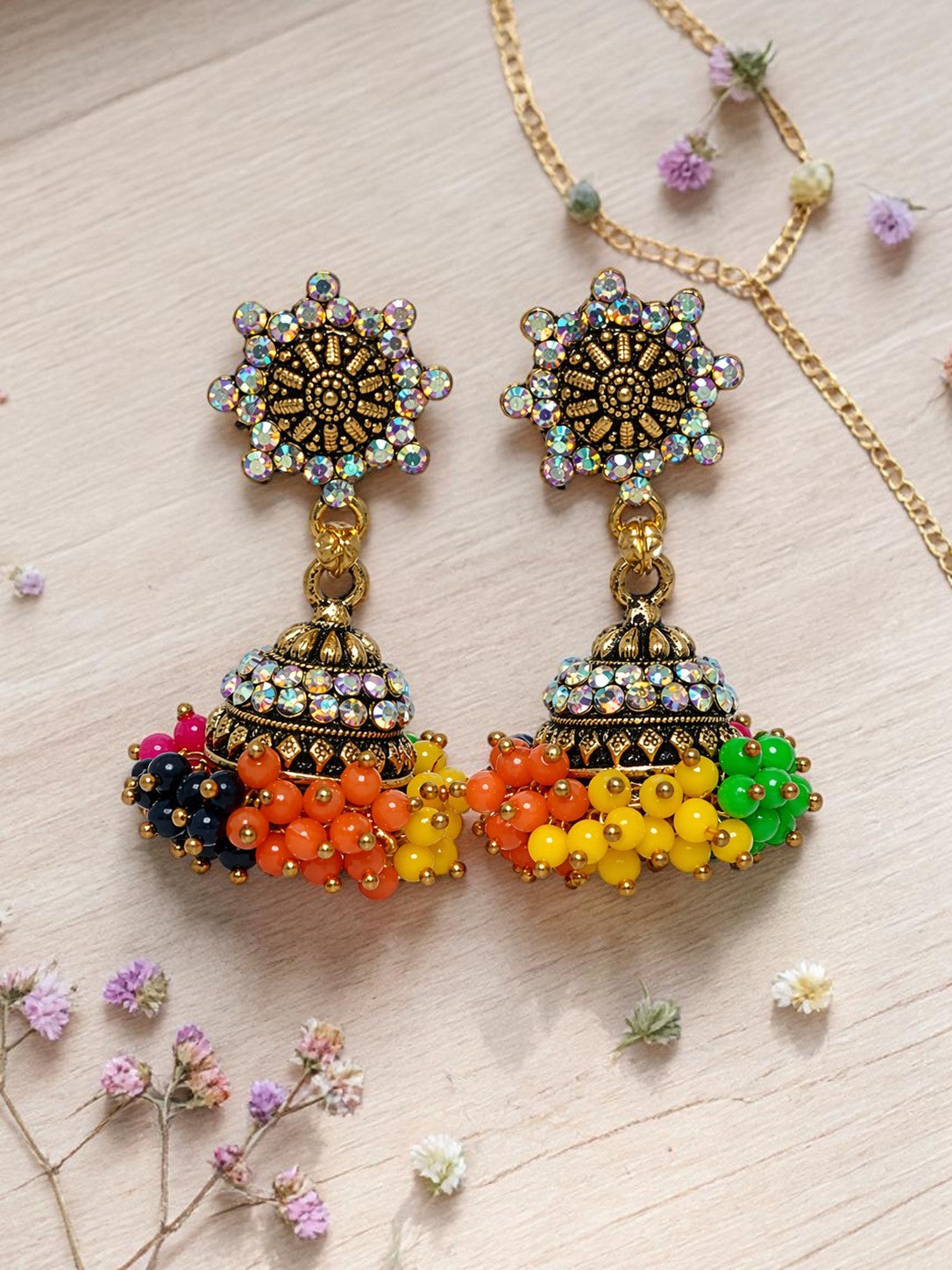 The Heritage Gold-Plated Jhumka