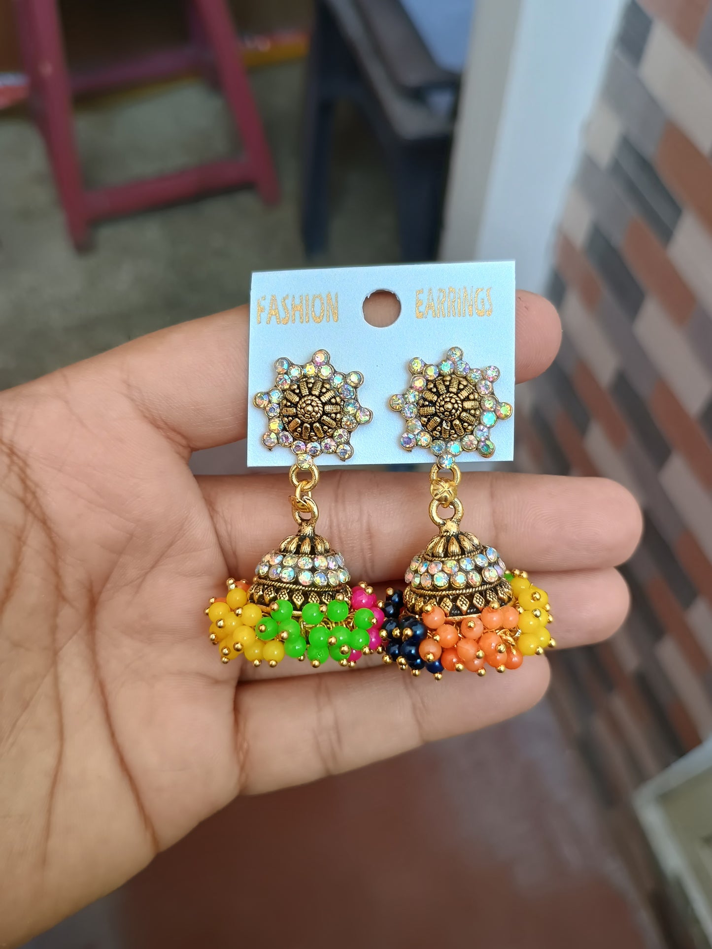 The Heritage Gold-Plated Jhumka
